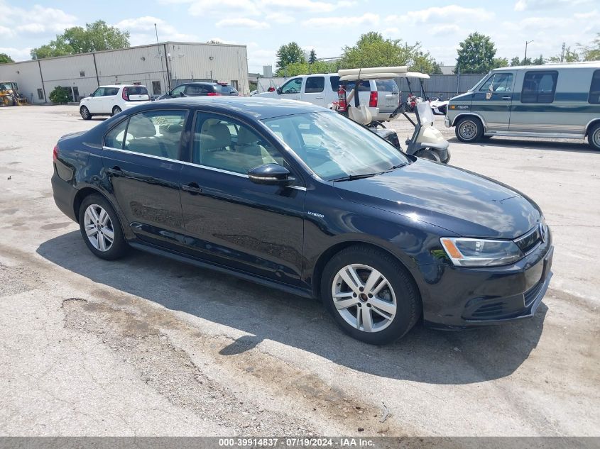 2013 VOLKSWAGEN JETTA HYBRID SEL