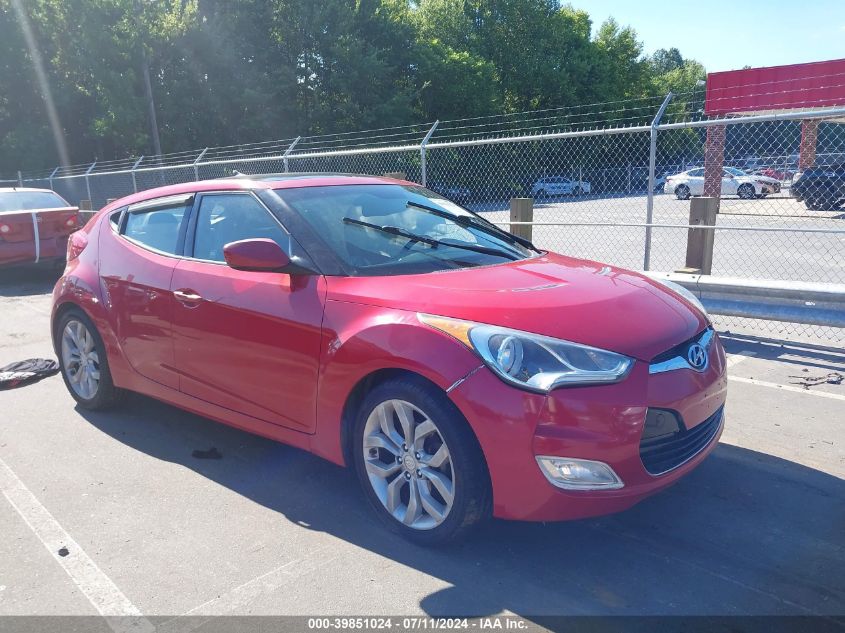 2013 HYUNDAI VELOSTER BASE W/GRAY