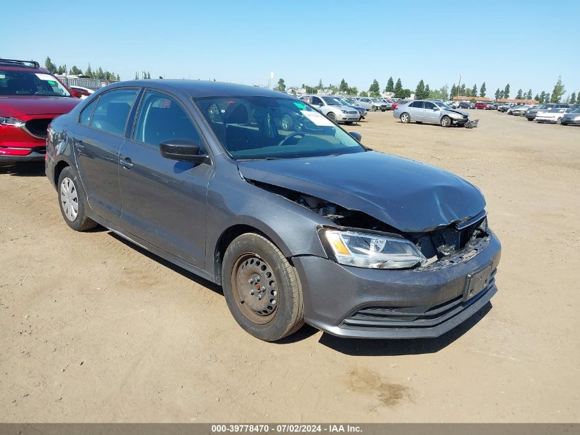 2016 VOLKSWAGEN JETTA 1.4T S