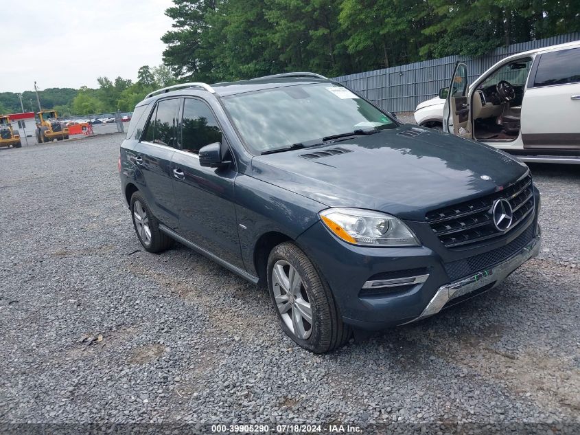 2012 MERCEDES-BENZ ML 350 4MATIC