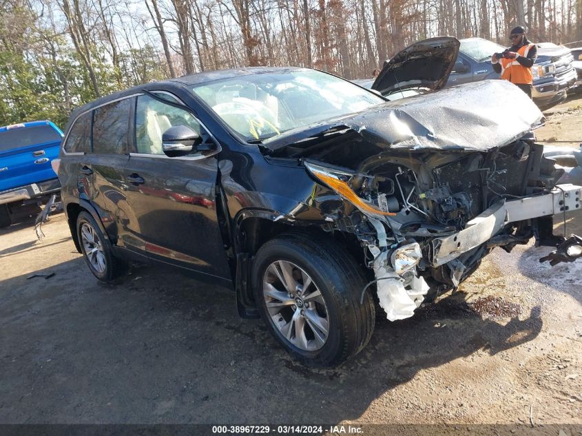 2016 TOYOTA HIGHLANDER LE PLUS V6