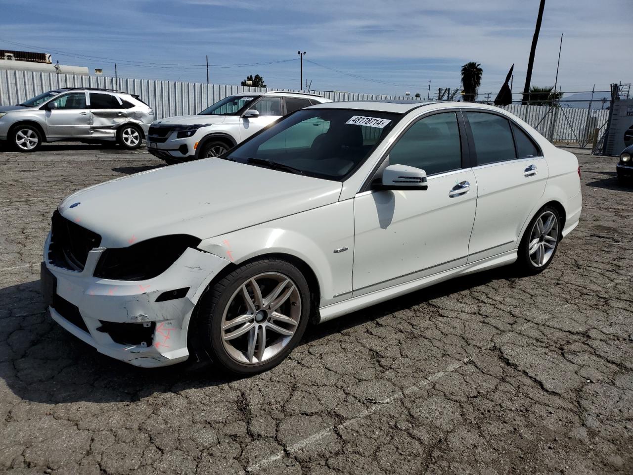 2012 MERCEDES-BENZ C 250