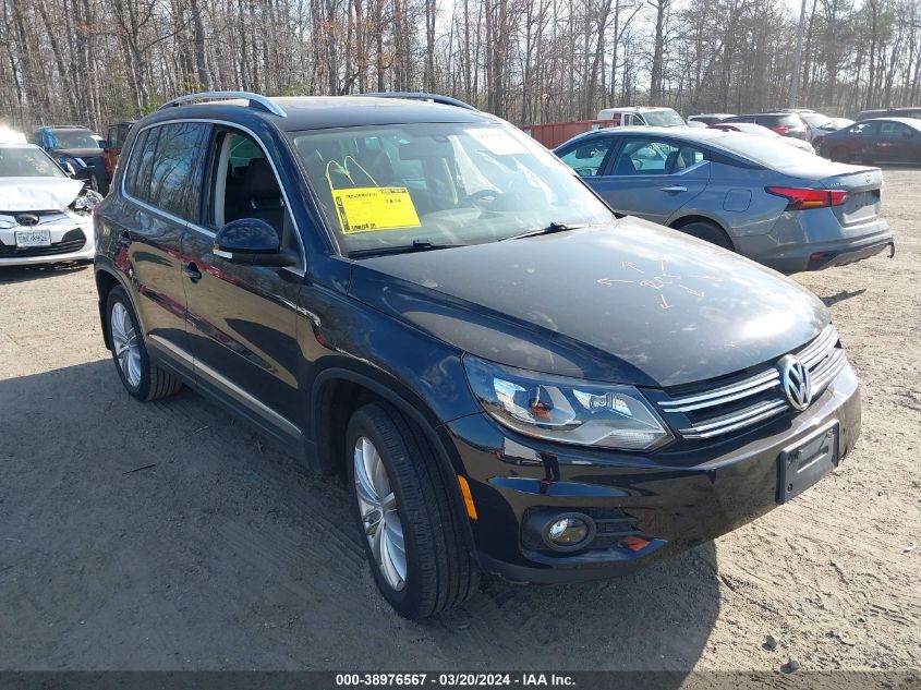 2016 VOLKSWAGEN TIGUAN SE