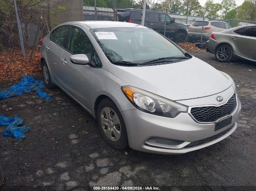 2015 KIA FORTE LX