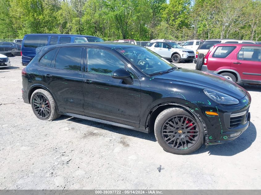 2017 PORSCHE CAYENNE GTS