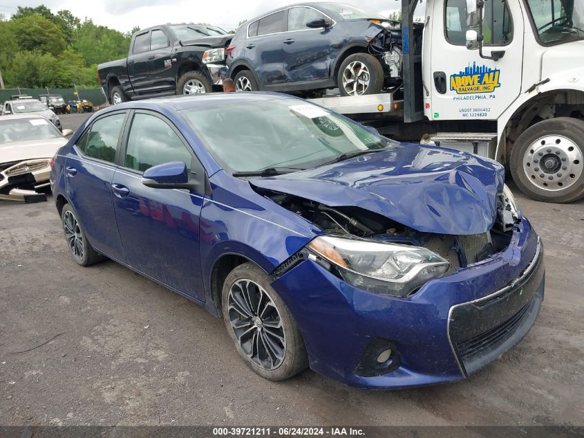 2014 TOYOTA COROLLA S PLUS