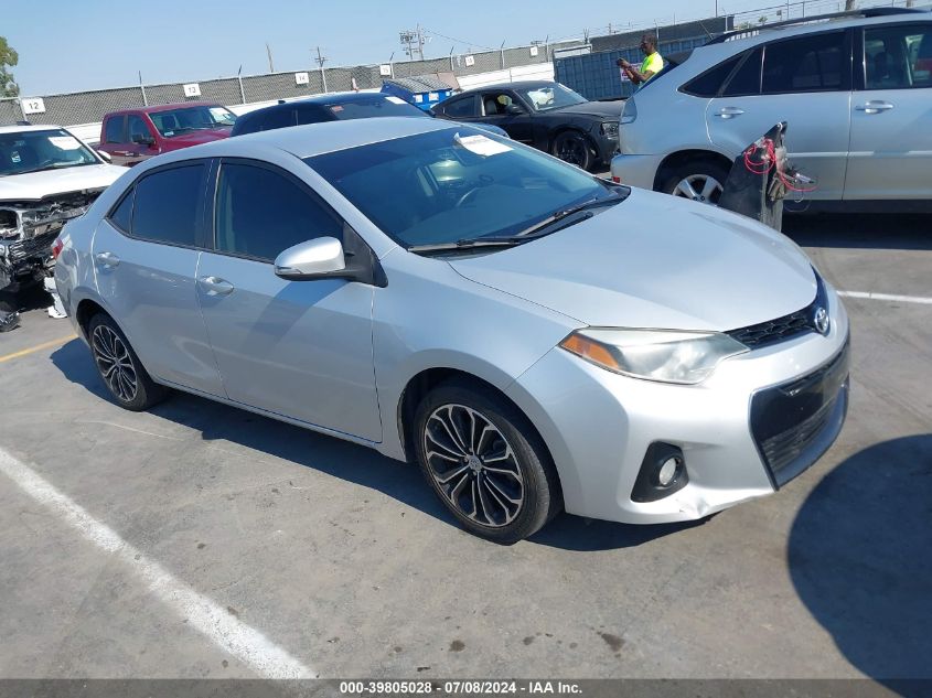 2015 TOYOTA COROLLA S PLUS