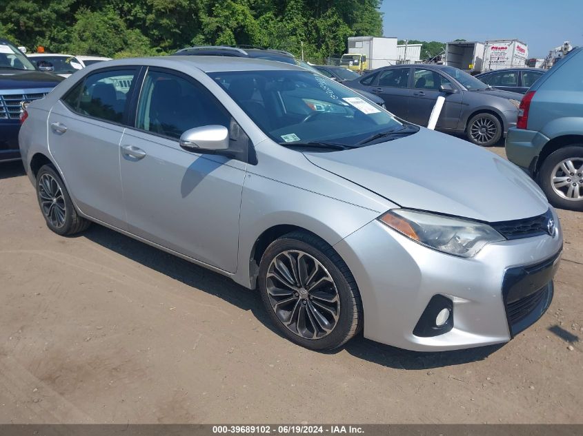 2015 TOYOTA COROLLA S PLUS