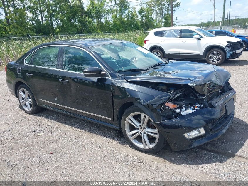 2013 VOLKSWAGEN PASSAT 2.0L TDI SEL PREMIUM