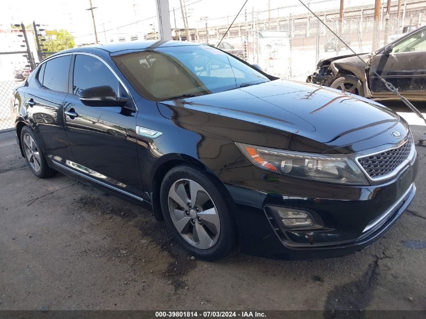 2015 KIA OPTIMA HYBRID EX