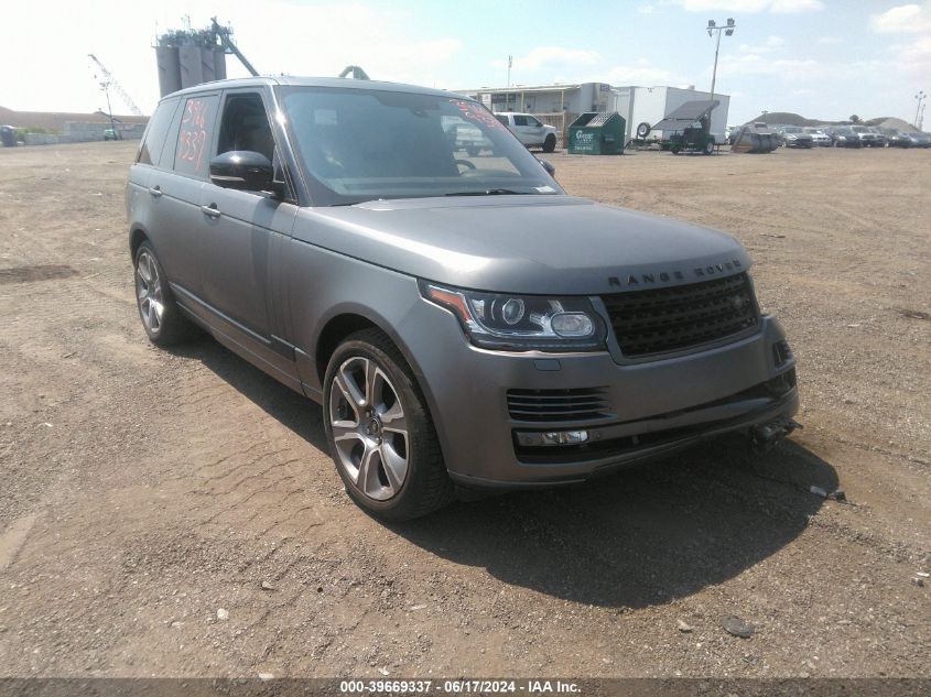 2014 LAND ROVER RANGE ROVER SUPERCHARGED