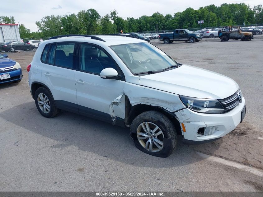 2017 VOLKSWAGEN TIGUAN 2.0T/2.0T S