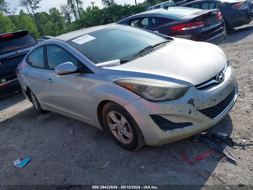 2015 HYUNDAI ELANTRA SE