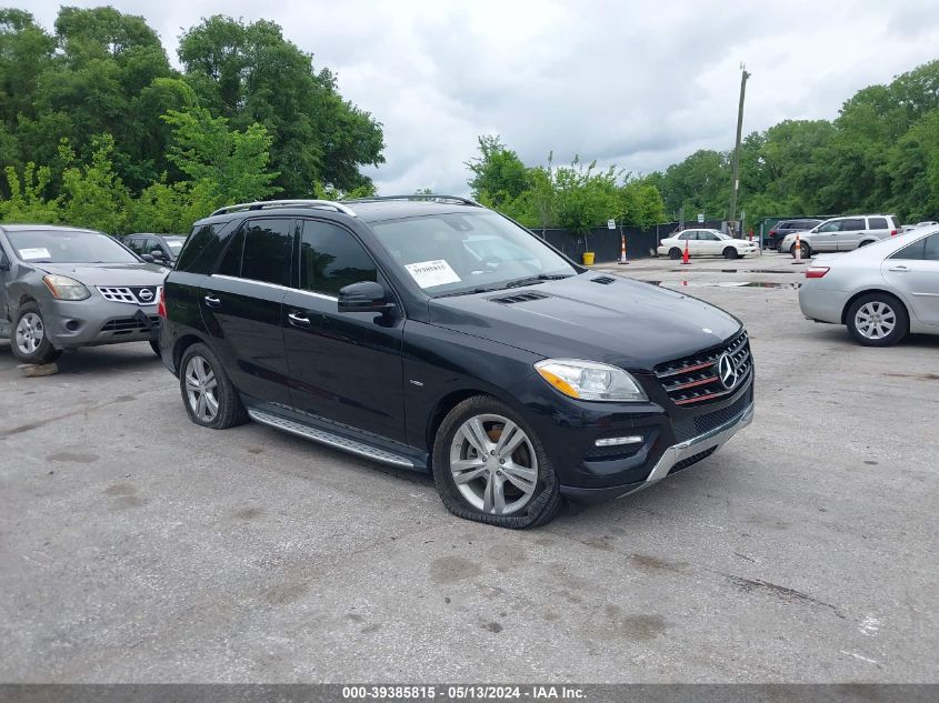 2012 MERCEDES-BENZ ML 350 4MATIC