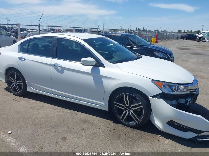 2017 HONDA ACCORD SPORT SE