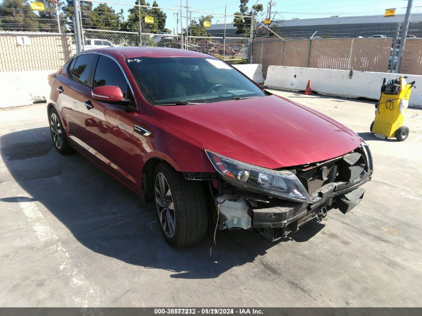 2015 KIA OPTIMA SX TURBO