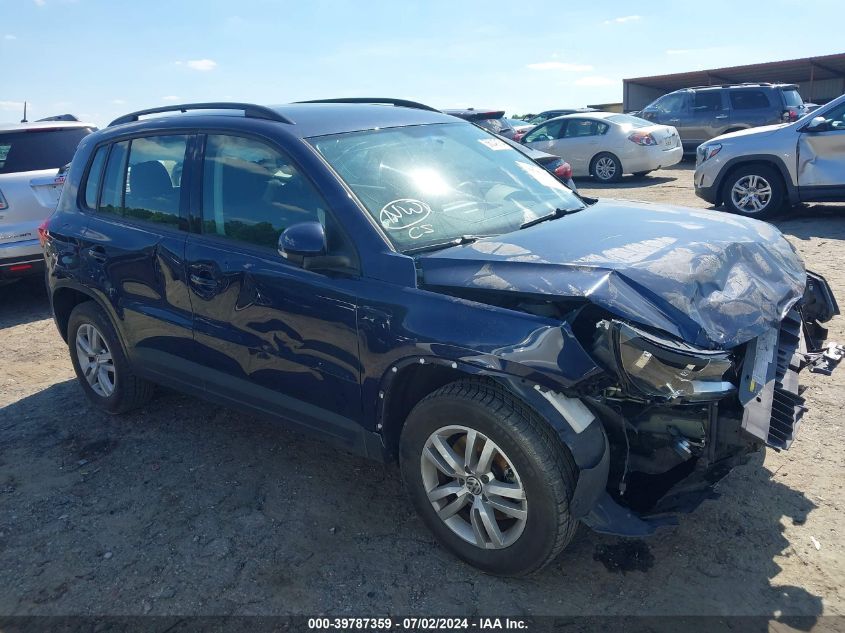 2015 VOLKSWAGEN TIGUAN S