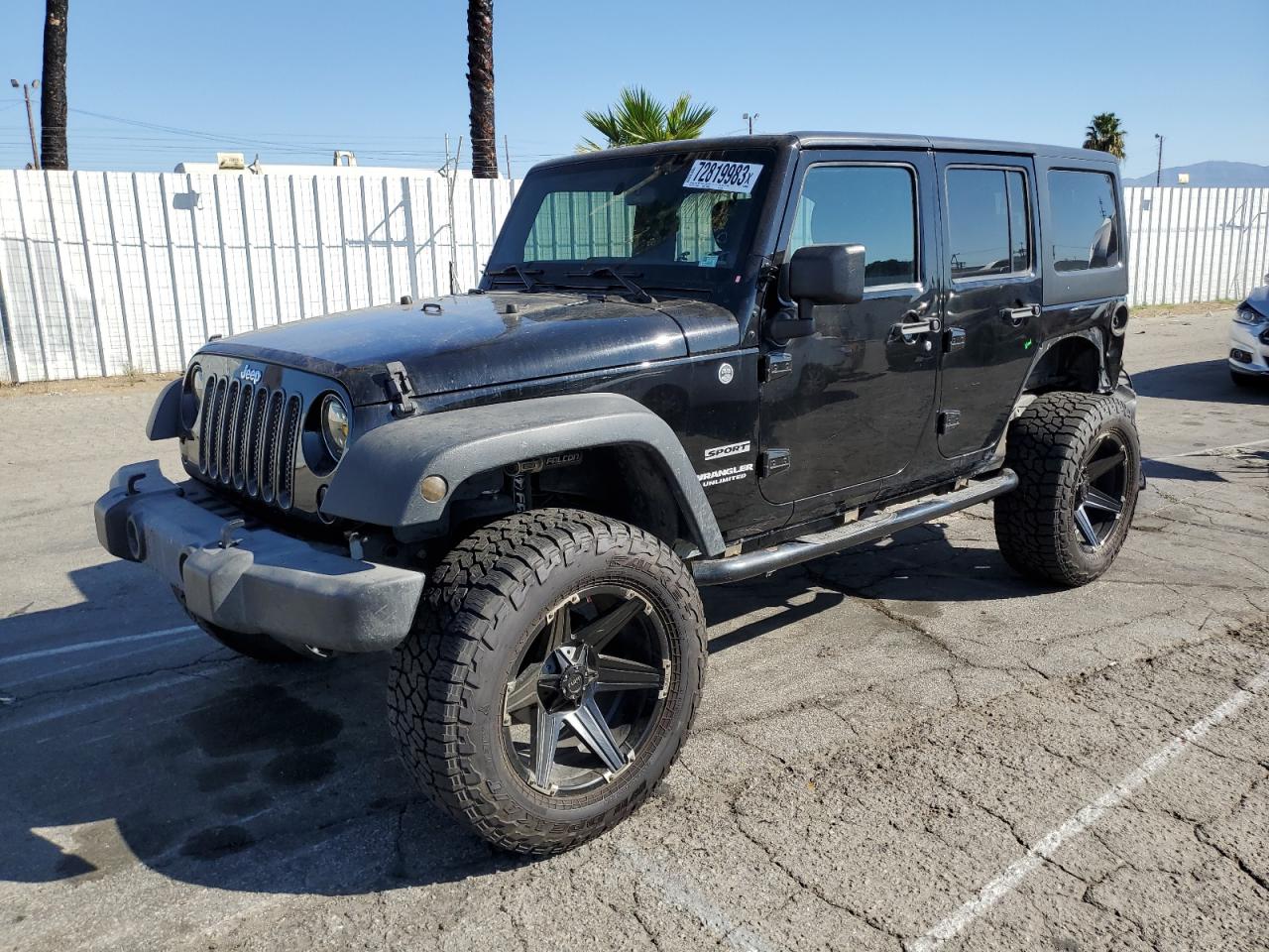 2013 JEEP WRANGLER UNLIMITED SPORT