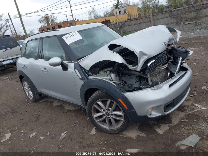 2012 MINI COOPER S COUNTRYMAN