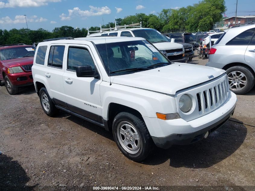 2013 JEEP PATRIOT SPORT