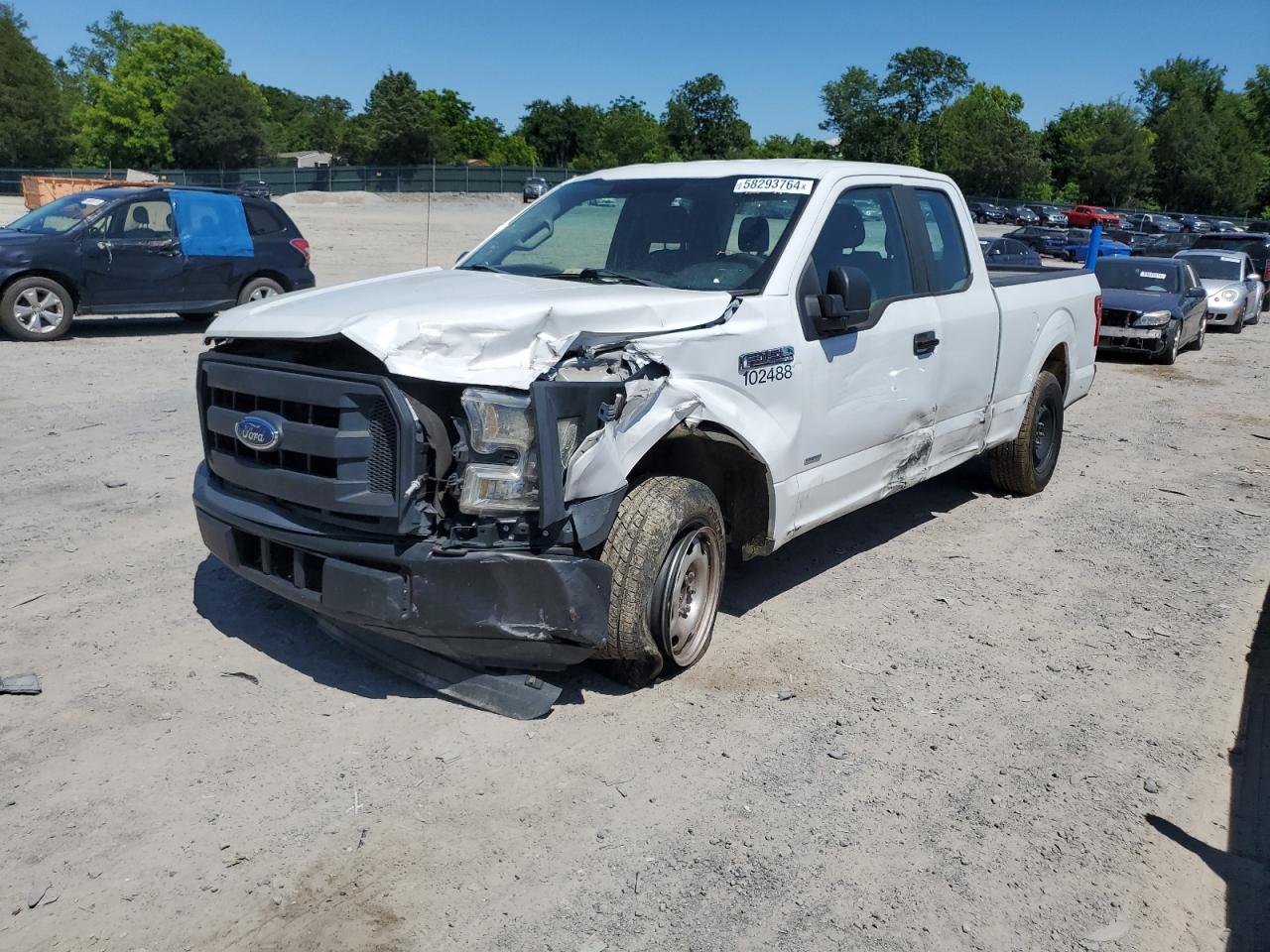 2016 FORD F150 SUPER CAB