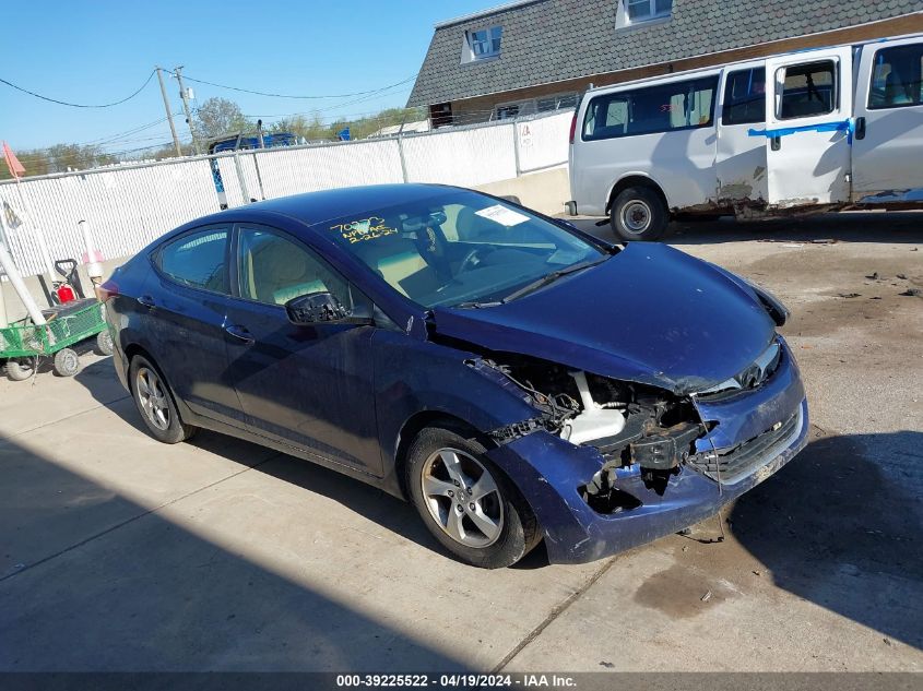 2013 HYUNDAI ELANTRA GLS