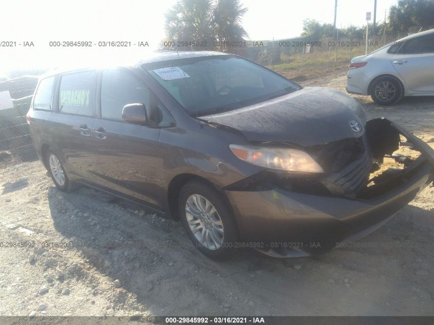 2012 TOYOTA SIENNA XLE V6 8 PASSENGER