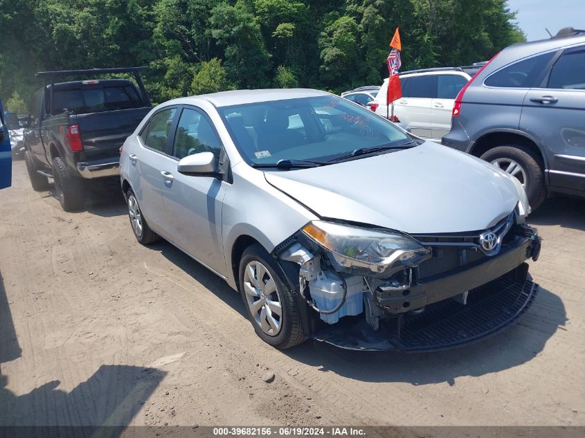 2015 TOYOTA COROLLA LE