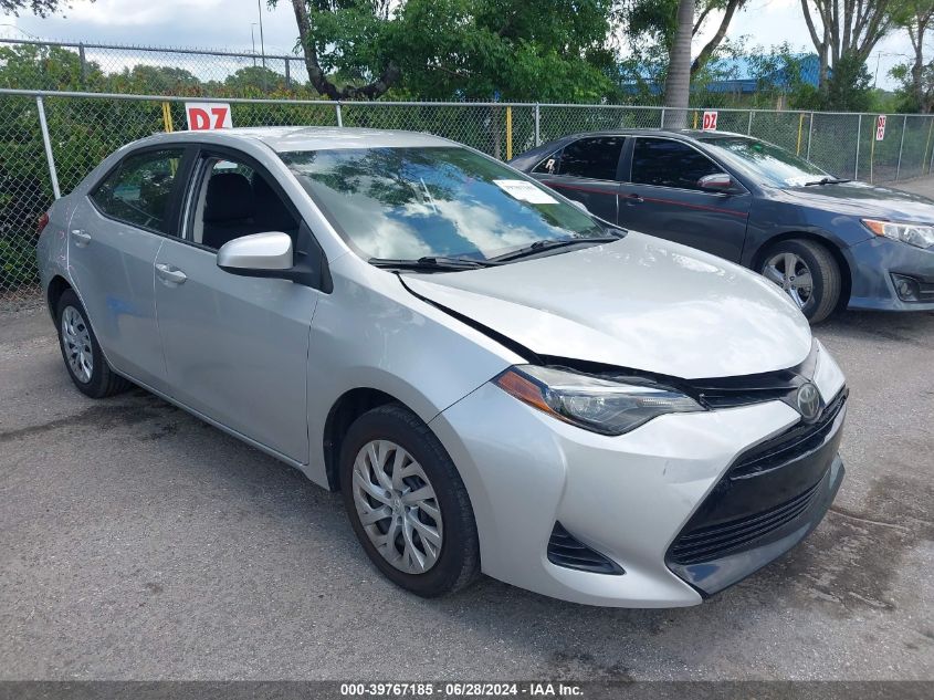 2019 TOYOTA COROLLA LE