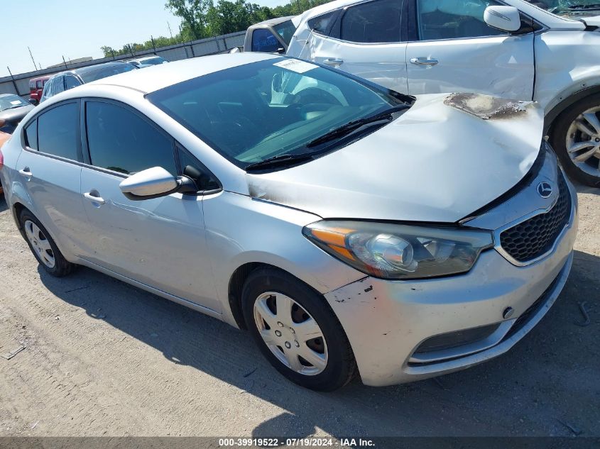 2015 KIA FORTE LX