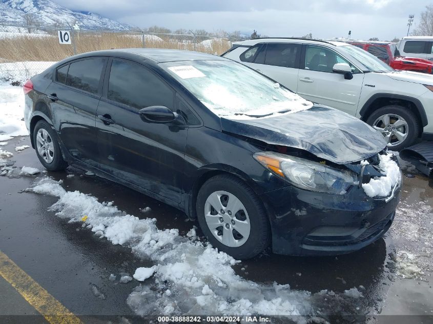 2016 KIA FORTE LX