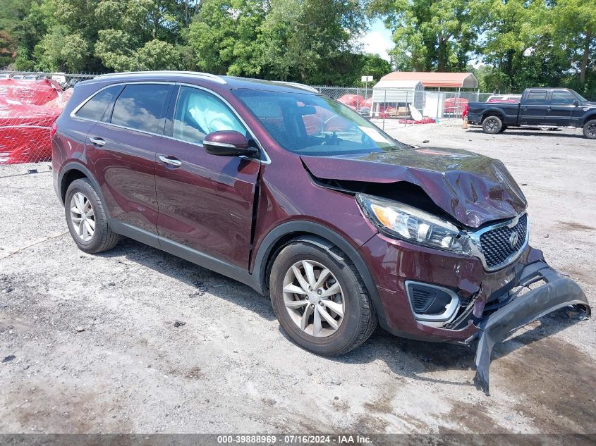 2018 KIA SORENTO 3.3L LX