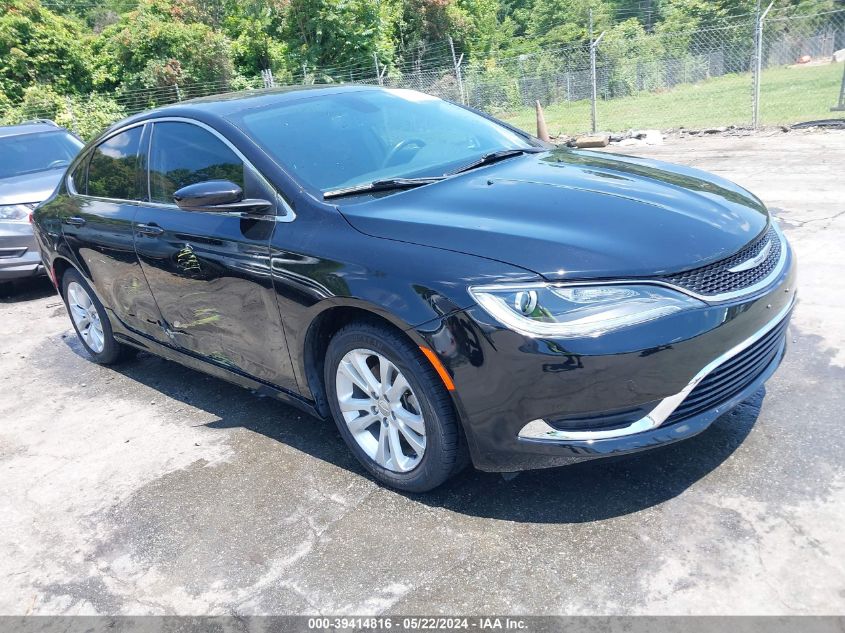 2016 CHRYSLER 200 LIMITED