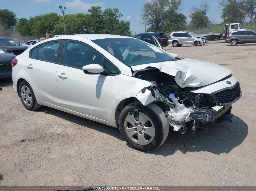 2017 KIA FORTE LX