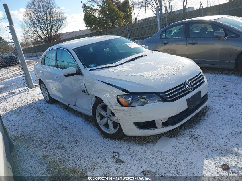 2013 VOLKSWAGEN PASSAT 2.5L SE