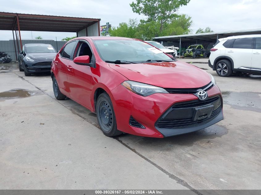 2017 TOYOTA COROLLA LE