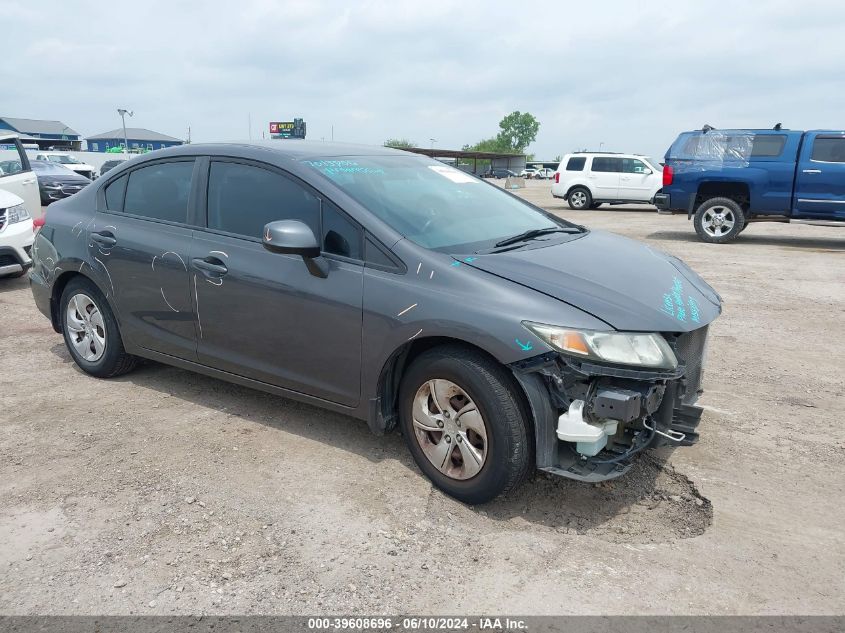 2013 HONDA CIVIC LX