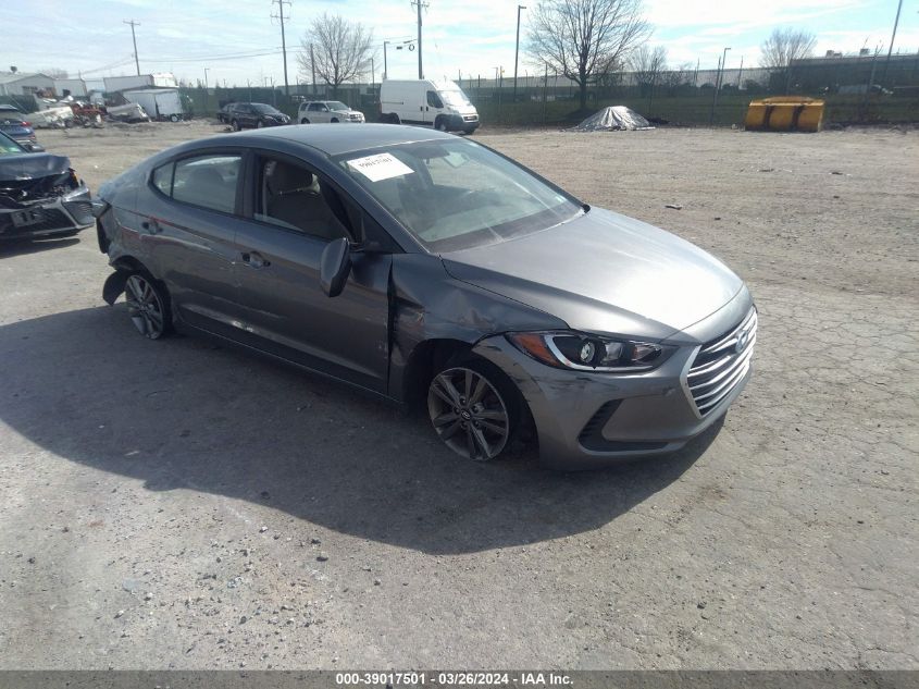 2018 HYUNDAI ELANTRA SEL