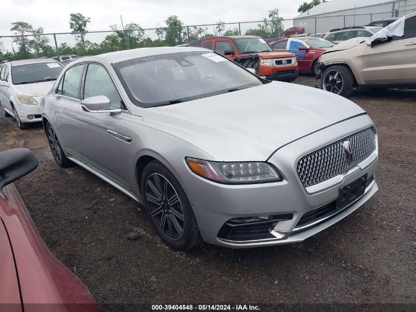 2018 LINCOLN CONTINENTAL RESERVE