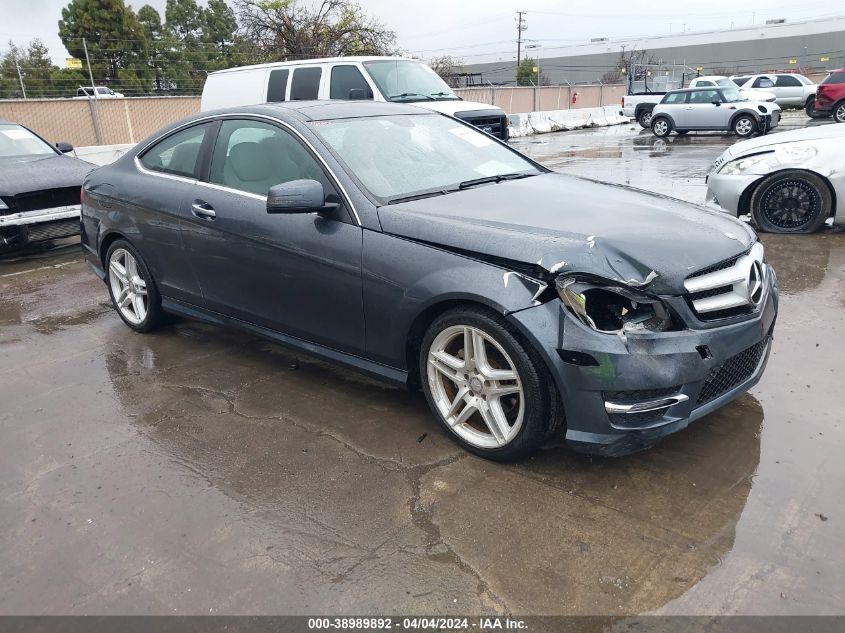 2013 MERCEDES-BENZ C 250