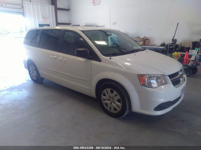 2016 DODGE GRAND CARAVAN SE