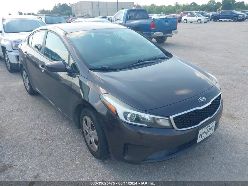 2017 KIA FORTE LX