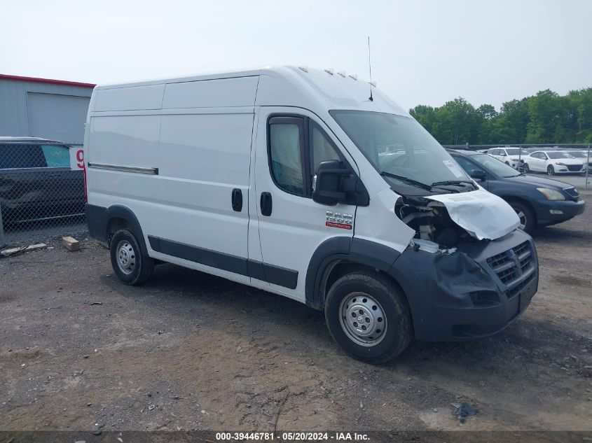 2018 RAM PROMASTER 1500 HIGH ROOF 136 WB