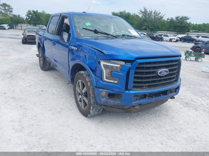 2016 FORD F-150 XLT