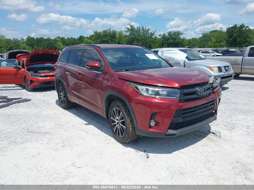 2018 TOYOTA HIGHLANDER SE/XLE