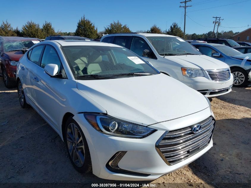 2017 HYUNDAI ELANTRA LIMITED