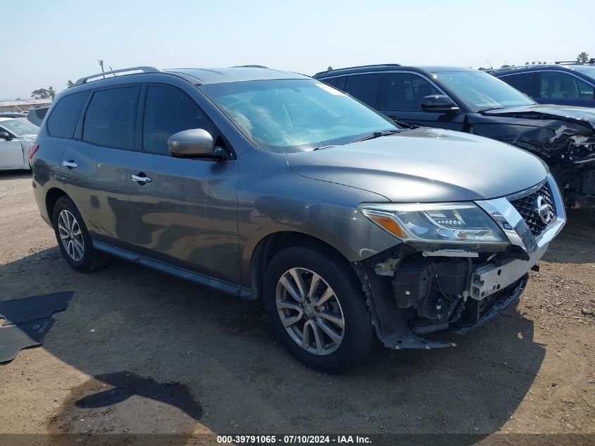 2016 NISSAN PATHFINDER PLATINUM/S/SL/SV