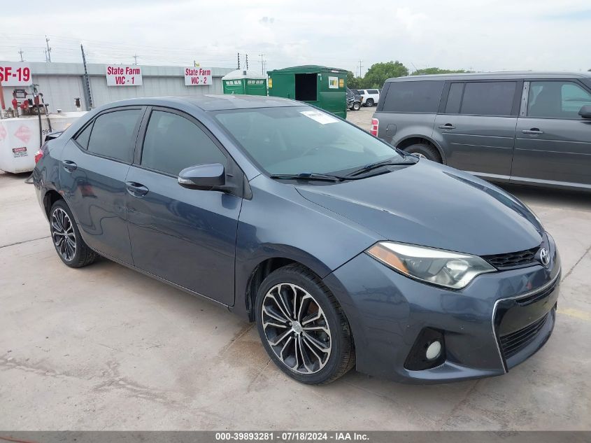 2016 TOYOTA COROLLA S PLUS