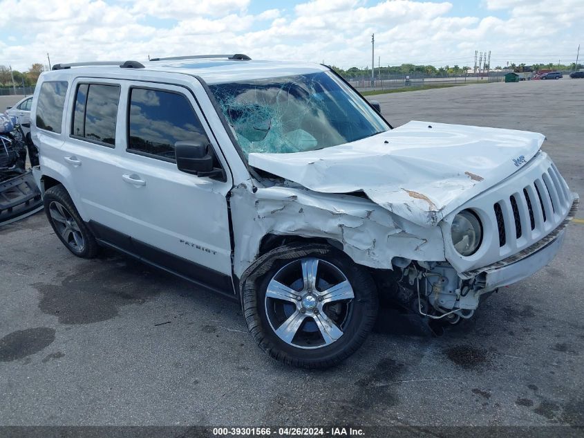 2016 JEEP PATRIOT HIGH ALTITUDE EDITION