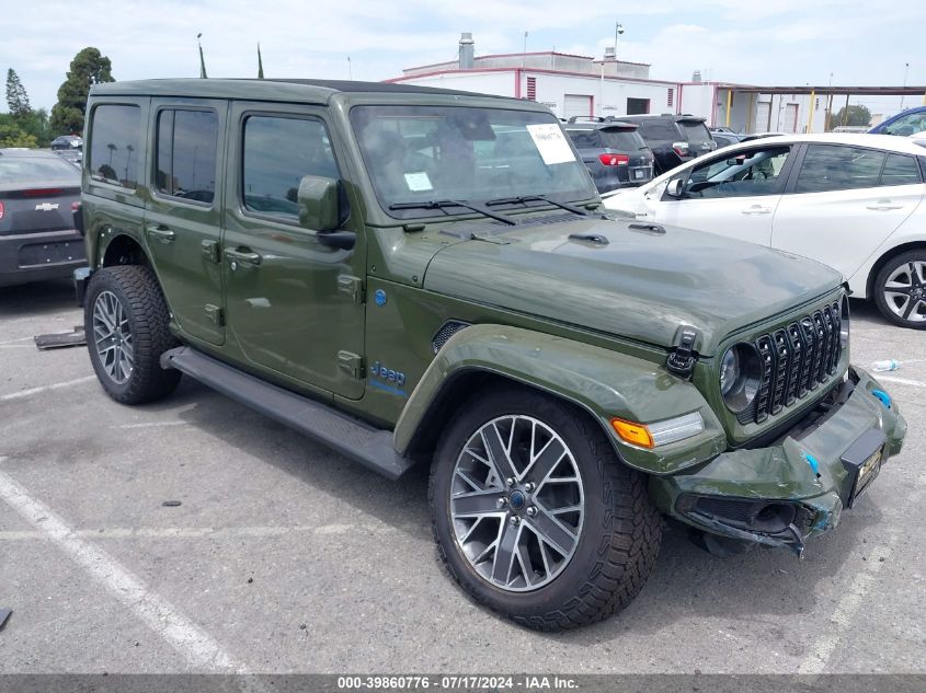 2024 JEEP WRANGLER 4XE HIGH ALTITUDE